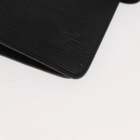 LOUIS VUITTON Epi Agenda MM Day Planner Cover Black - Picture 9 of 16